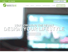 Tablet Screenshot of imarketslive.com